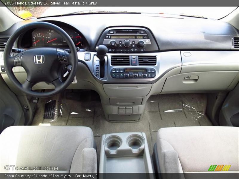 Silver Pearl Metallic / Gray 2005 Honda Odyssey EX