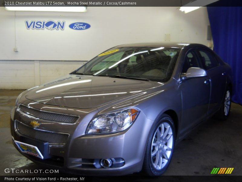 Mocha Steel Metallic / Cocoa/Cashmere 2010 Chevrolet Malibu LTZ Sedan