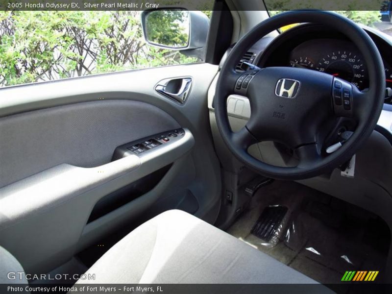 Silver Pearl Metallic / Gray 2005 Honda Odyssey EX