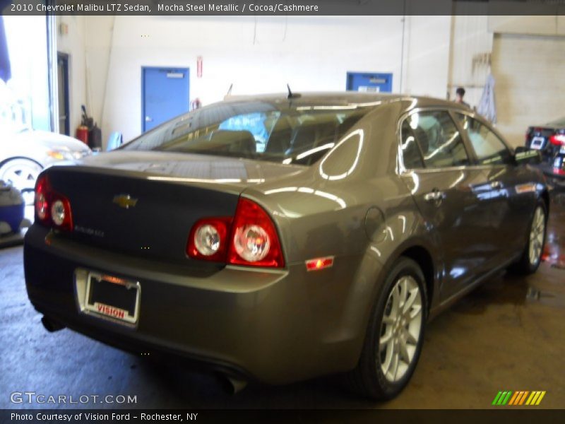 Mocha Steel Metallic / Cocoa/Cashmere 2010 Chevrolet Malibu LTZ Sedan