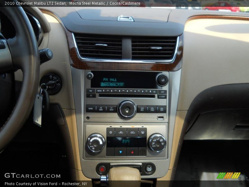 Mocha Steel Metallic / Cocoa/Cashmere 2010 Chevrolet Malibu LTZ Sedan