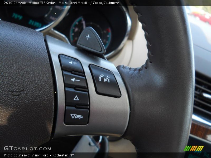 Mocha Steel Metallic / Cocoa/Cashmere 2010 Chevrolet Malibu LTZ Sedan