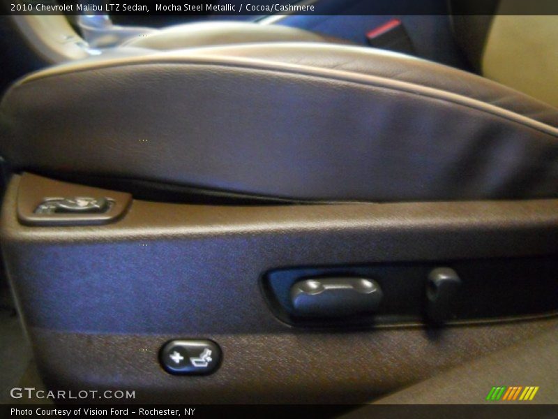 Mocha Steel Metallic / Cocoa/Cashmere 2010 Chevrolet Malibu LTZ Sedan