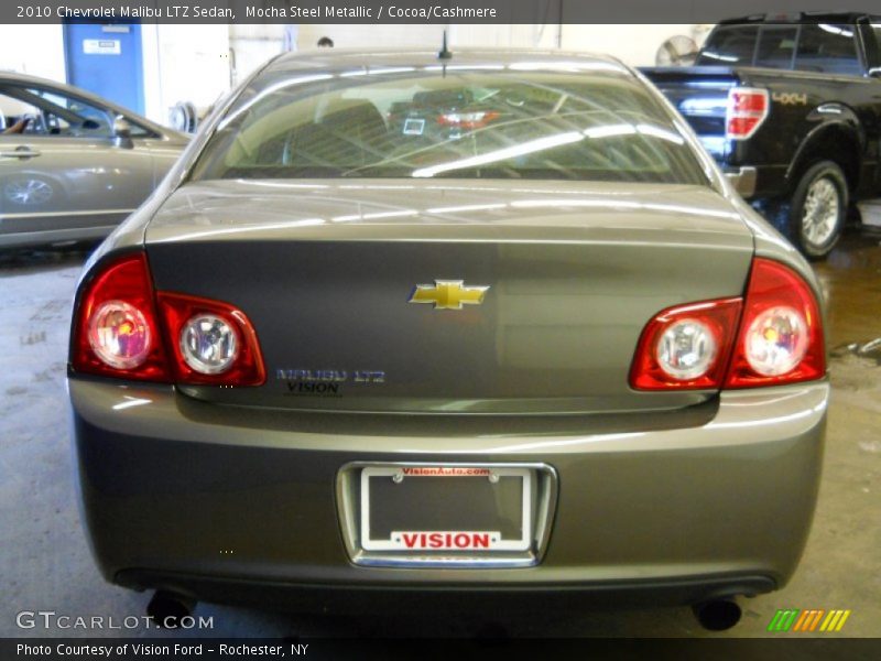 Mocha Steel Metallic / Cocoa/Cashmere 2010 Chevrolet Malibu LTZ Sedan