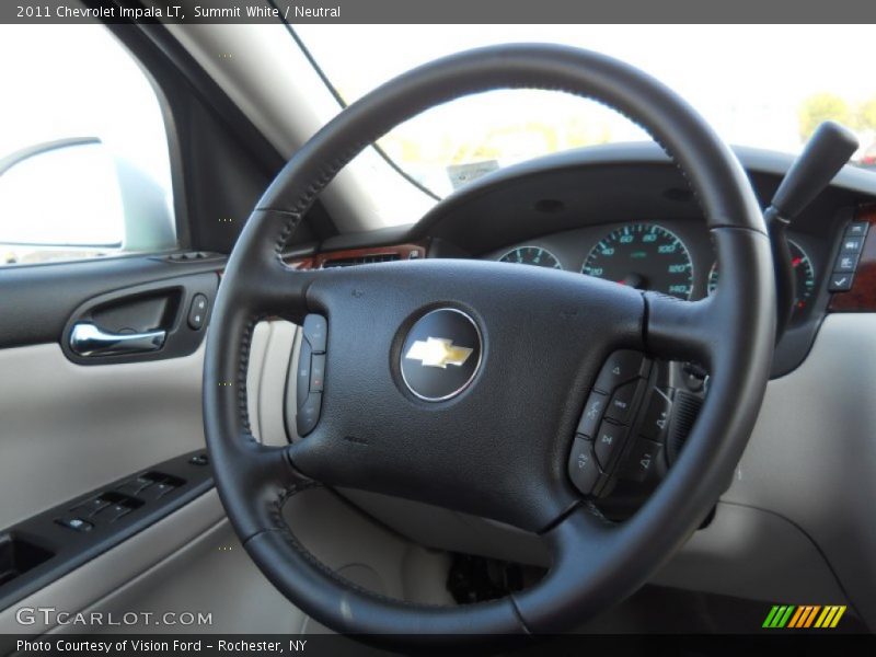 Summit White / Neutral 2011 Chevrolet Impala LT