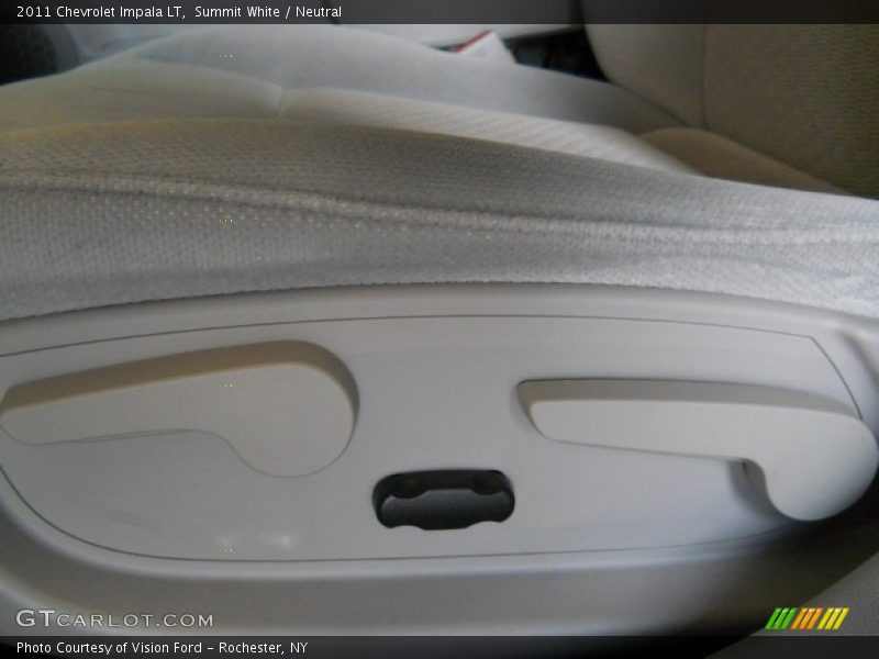Summit White / Neutral 2011 Chevrolet Impala LT