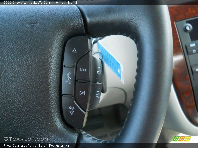 Summit White / Neutral 2011 Chevrolet Impala LT