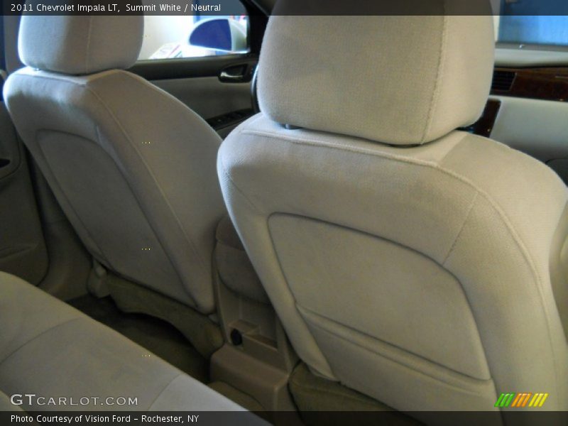 Summit White / Neutral 2011 Chevrolet Impala LT