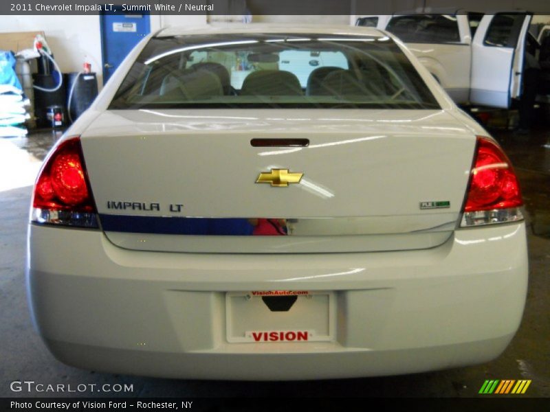 Summit White / Neutral 2011 Chevrolet Impala LT