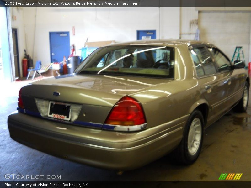 Arizona Beige Metallic / Medium Parchment 2002 Ford Crown Victoria LX