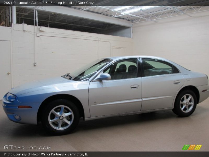 Sterling Metallic / Dark Gray 2001 Oldsmobile Aurora 3.5