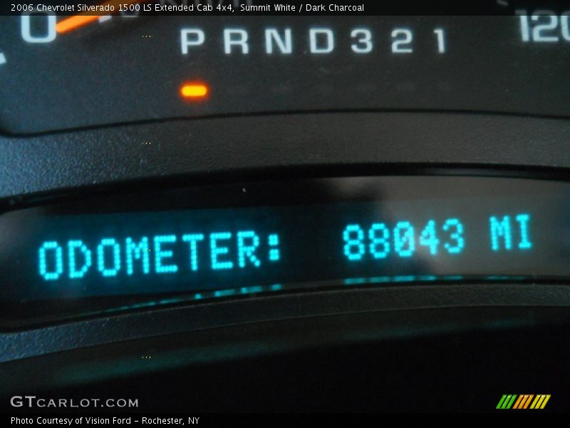 Summit White / Dark Charcoal 2006 Chevrolet Silverado 1500 LS Extended Cab 4x4
