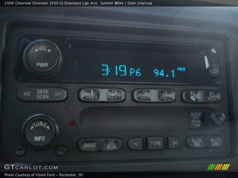 Summit White / Dark Charcoal 2006 Chevrolet Silverado 1500 LS Extended Cab 4x4