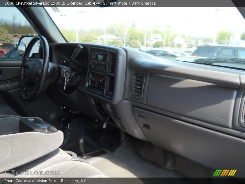 Summit White / Dark Charcoal 2006 Chevrolet Silverado 1500 LS Extended Cab 4x4