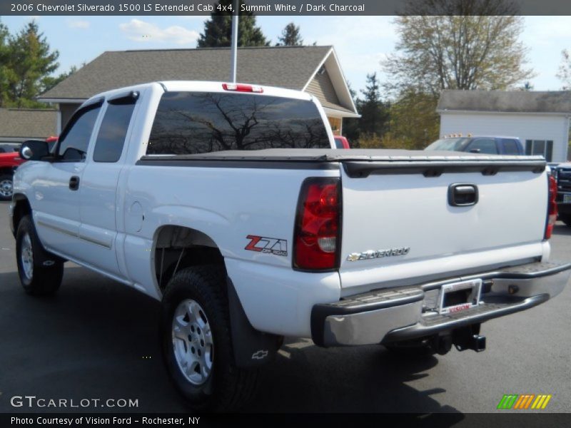 Summit White / Dark Charcoal 2006 Chevrolet Silverado 1500 LS Extended Cab 4x4