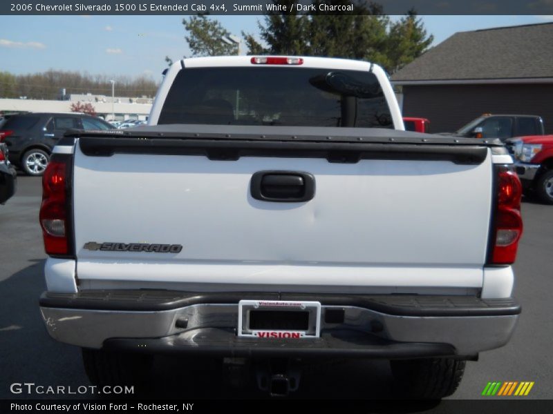 Summit White / Dark Charcoal 2006 Chevrolet Silverado 1500 LS Extended Cab 4x4