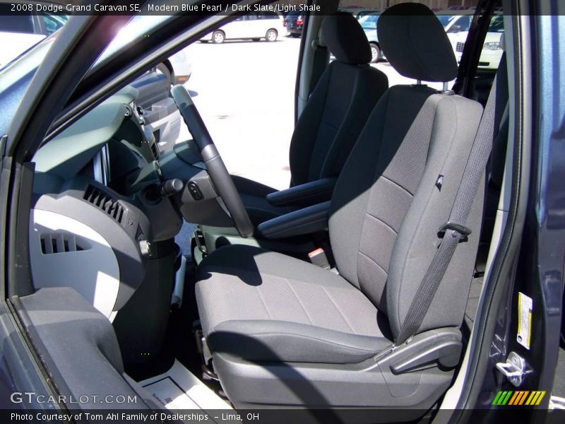 Modern Blue Pearl / Dark Slate/Light Shale 2008 Dodge Grand Caravan SE