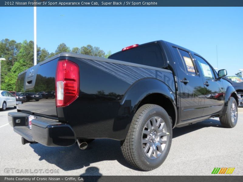 Super Black / SV Sport Graphite 2012 Nissan Frontier SV Sport Appearance Crew Cab