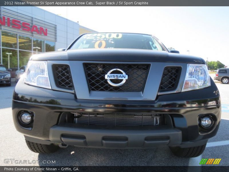 Super Black / SV Sport Graphite 2012 Nissan Frontier SV Sport Appearance Crew Cab
