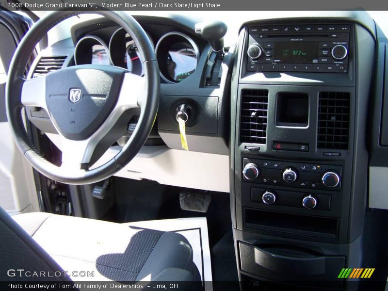 Modern Blue Pearl / Dark Slate/Light Shale 2008 Dodge Grand Caravan SE