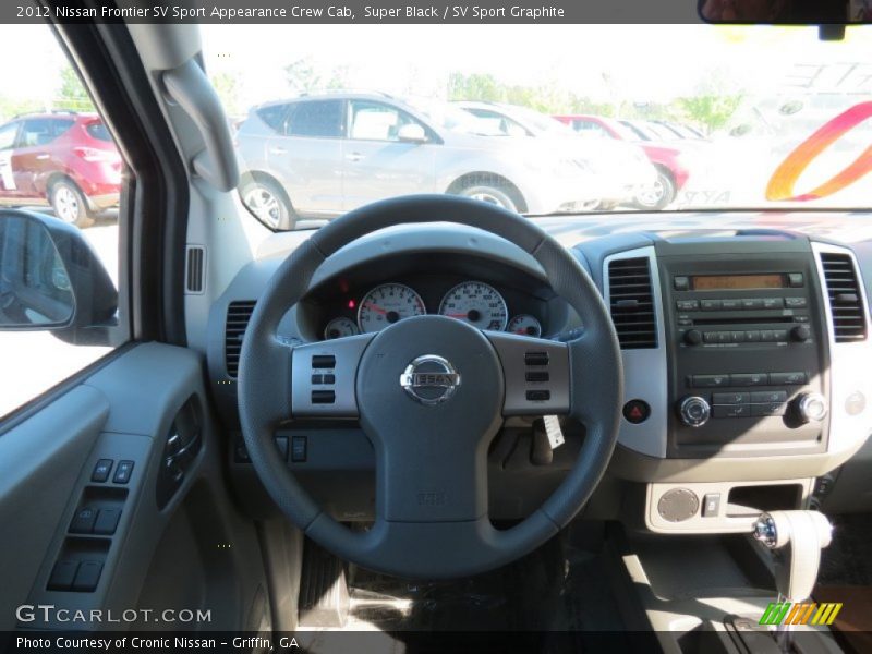 Super Black / SV Sport Graphite 2012 Nissan Frontier SV Sport Appearance Crew Cab