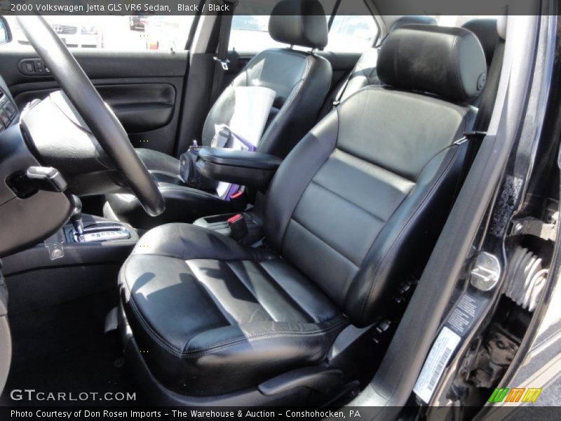Black / Black 2000 Volkswagen Jetta GLS VR6 Sedan