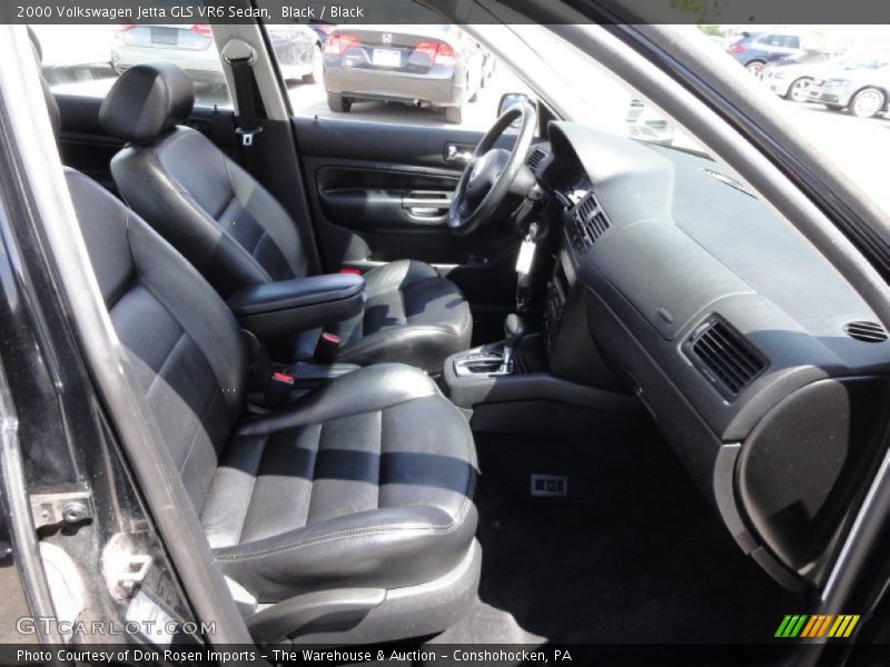 Black / Black 2000 Volkswagen Jetta GLS VR6 Sedan