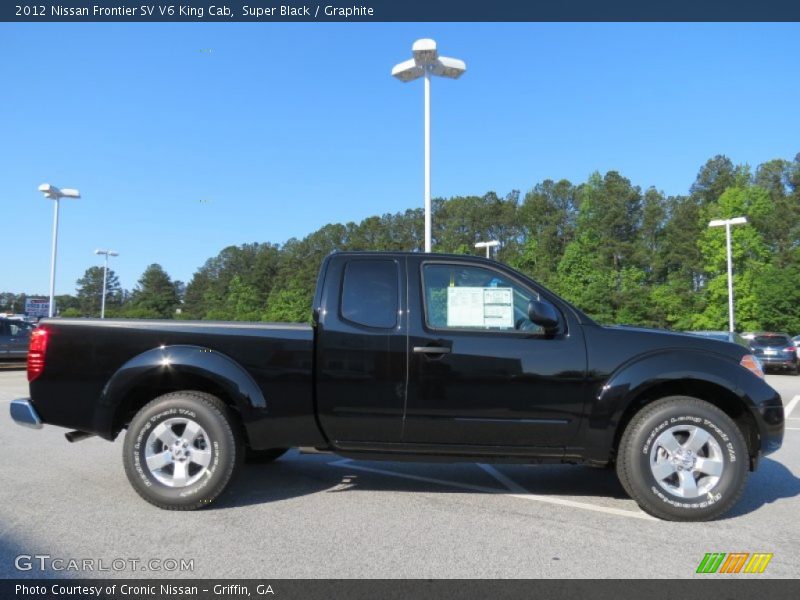 Super Black / Graphite 2012 Nissan Frontier SV V6 King Cab