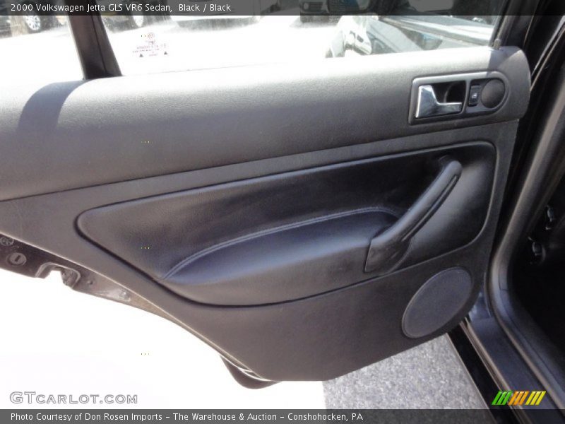 Black / Black 2000 Volkswagen Jetta GLS VR6 Sedan