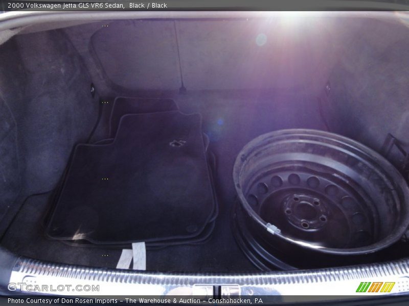 Black / Black 2000 Volkswagen Jetta GLS VR6 Sedan
