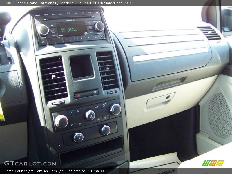 Modern Blue Pearl / Dark Slate/Light Shale 2008 Dodge Grand Caravan SE