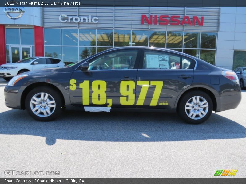 Dark Slate / Frost 2012 Nissan Altima 2.5