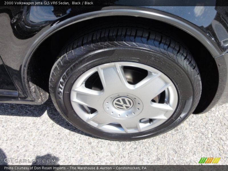Black / Black 2000 Volkswagen Jetta GLS VR6 Sedan