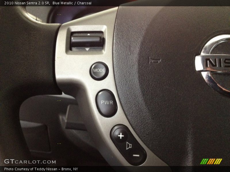 Blue Metallic / Charcoal 2010 Nissan Sentra 2.0 SR