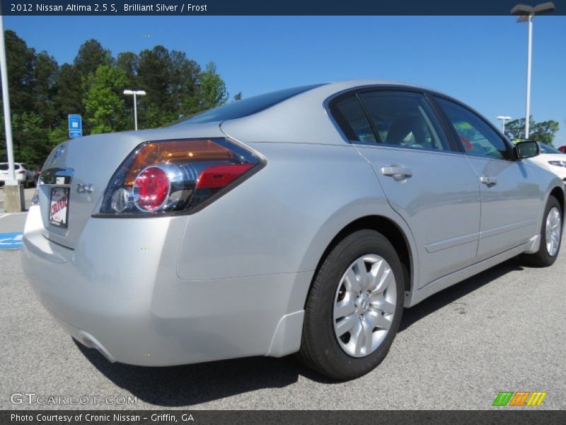 Brilliant Silver / Frost 2012 Nissan Altima 2.5 S