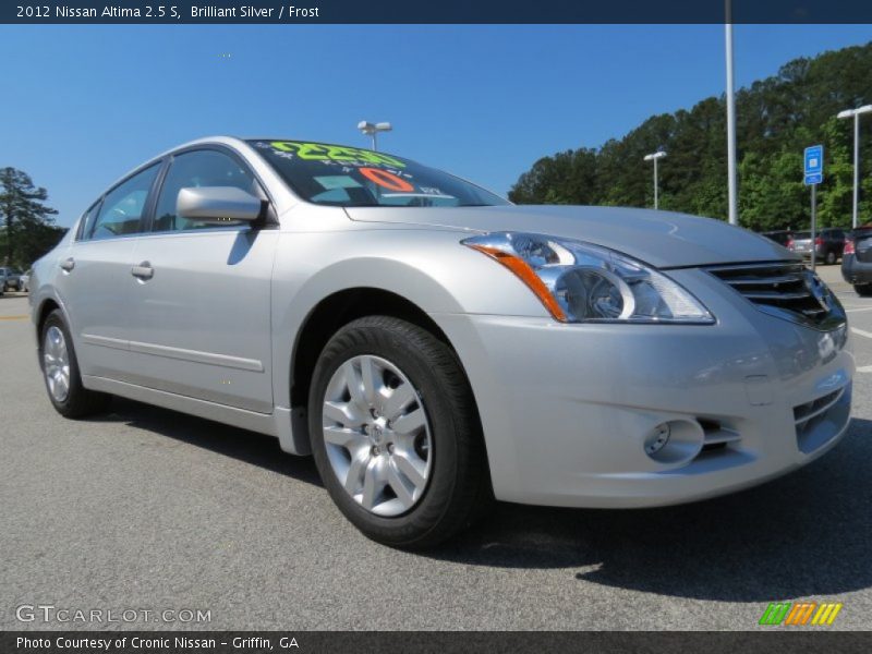 Brilliant Silver / Frost 2012 Nissan Altima 2.5 S