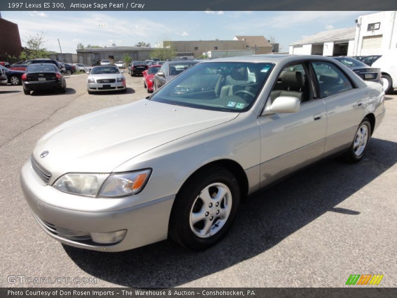 Antique Sage Pearl / Gray 1997 Lexus ES 300