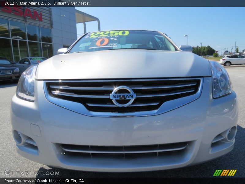 Brilliant Silver / Frost 2012 Nissan Altima 2.5 S
