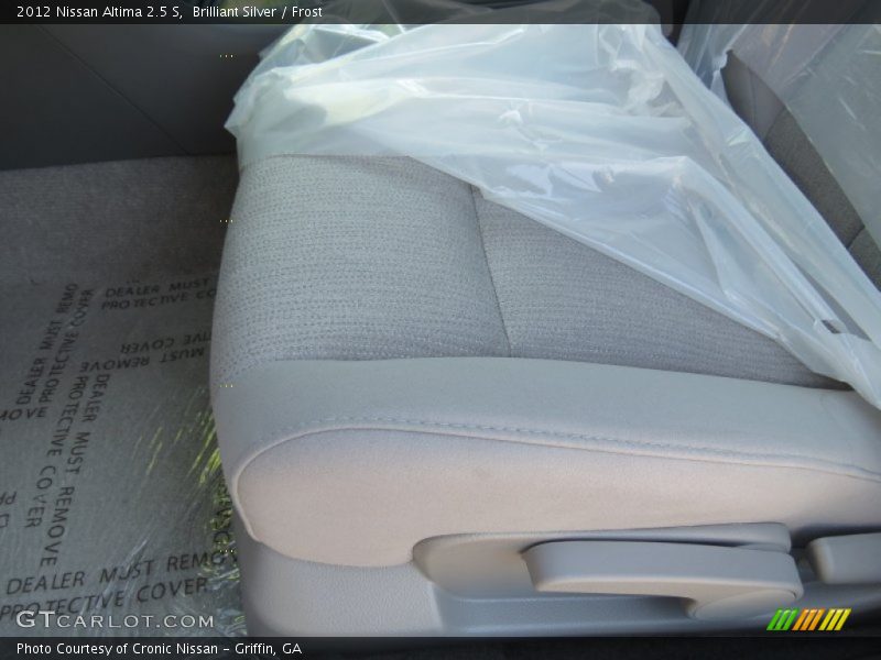 Brilliant Silver / Frost 2012 Nissan Altima 2.5 S