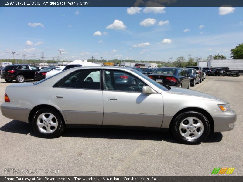 Antique Sage Pearl / Gray 1997 Lexus ES 300