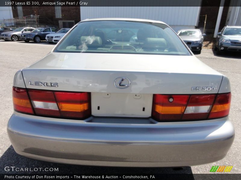 Antique Sage Pearl / Gray 1997 Lexus ES 300