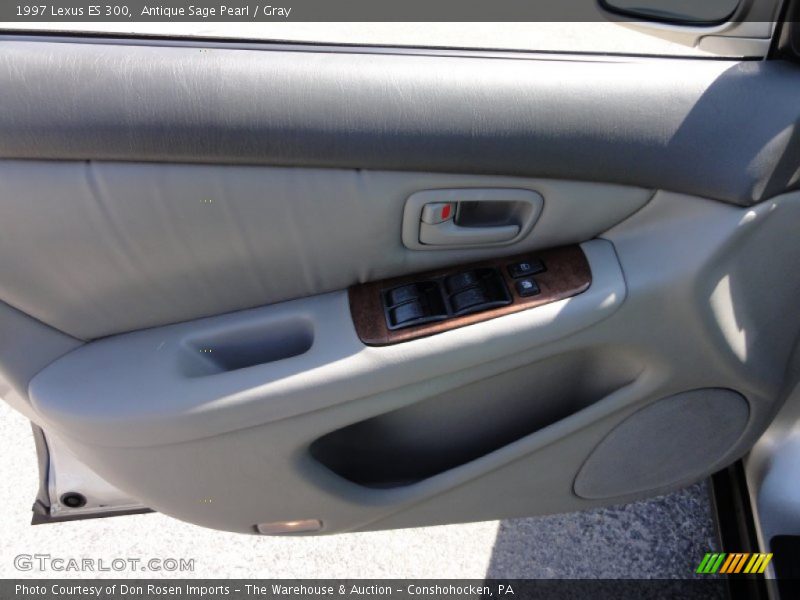 Antique Sage Pearl / Gray 1997 Lexus ES 300