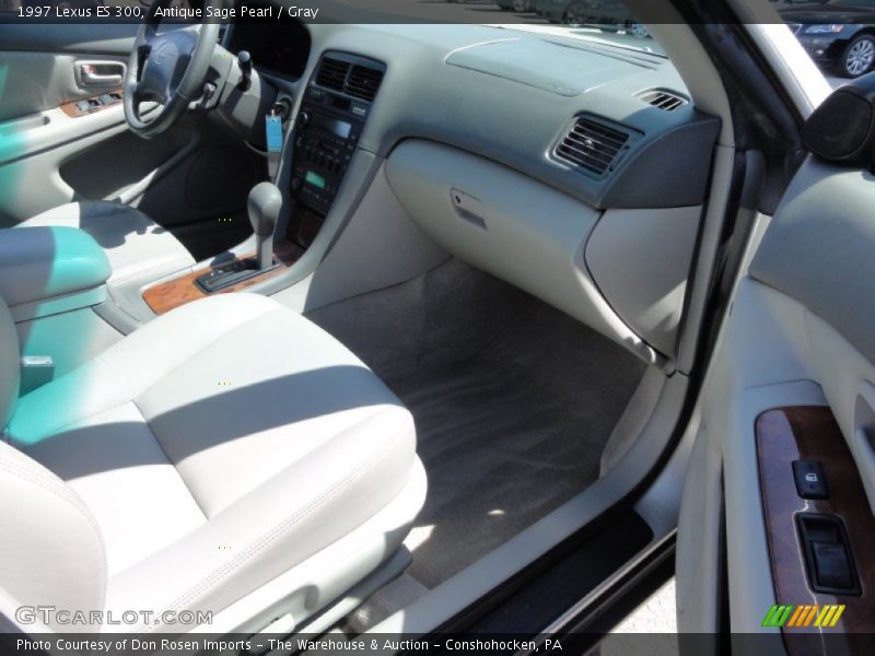 Antique Sage Pearl / Gray 1997 Lexus ES 300