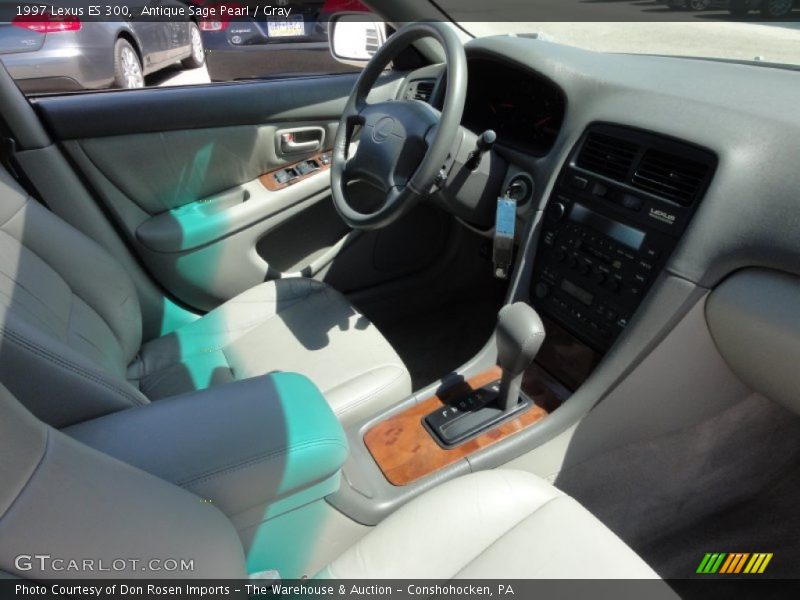 Antique Sage Pearl / Gray 1997 Lexus ES 300