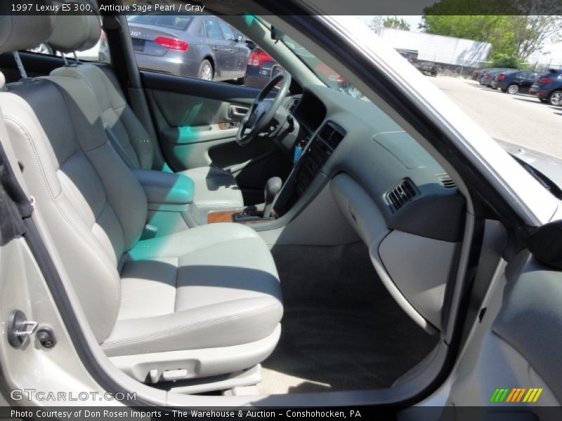 Antique Sage Pearl / Gray 1997 Lexus ES 300