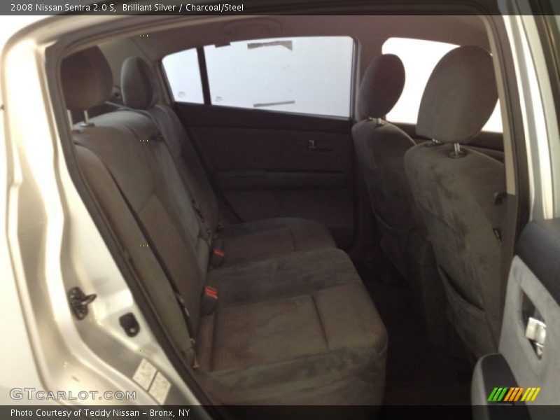 Brilliant Silver / Charcoal/Steel 2008 Nissan Sentra 2.0 S