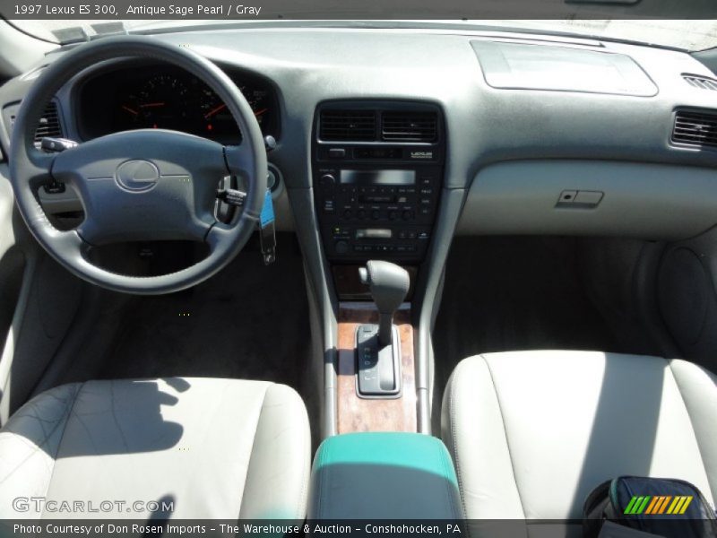 Antique Sage Pearl / Gray 1997 Lexus ES 300