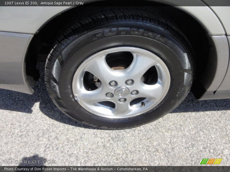 Antique Sage Pearl / Gray 1997 Lexus ES 300