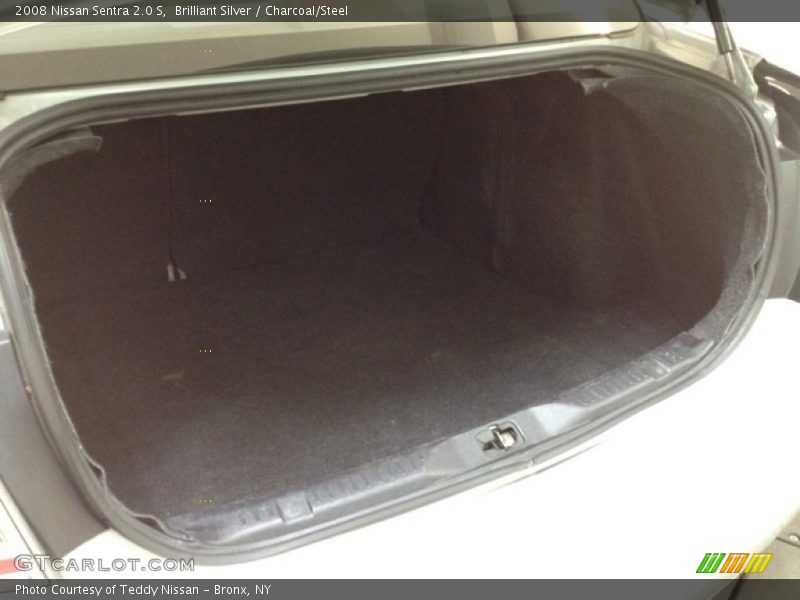 Brilliant Silver / Charcoal/Steel 2008 Nissan Sentra 2.0 S
