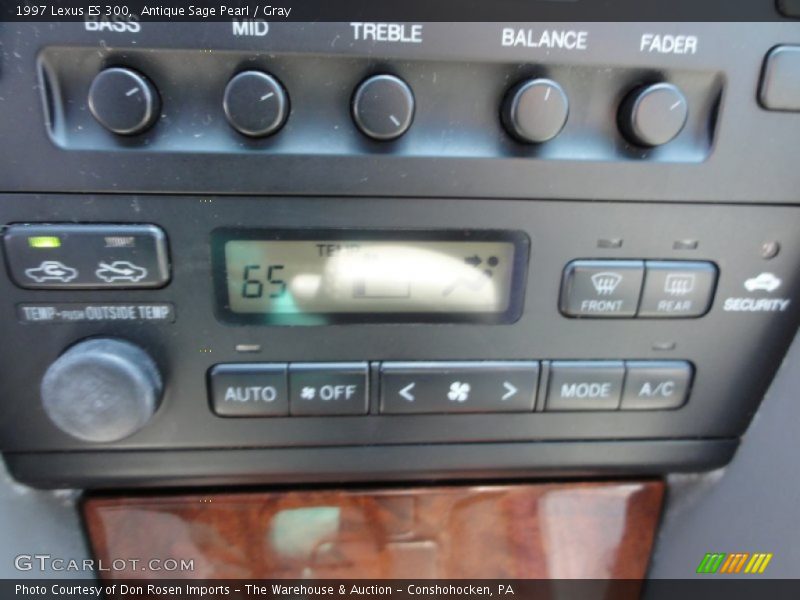 Antique Sage Pearl / Gray 1997 Lexus ES 300